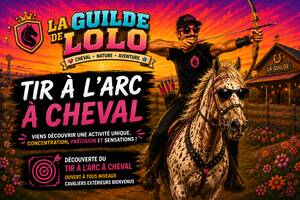 Découverte du tir à l'arc à cheval